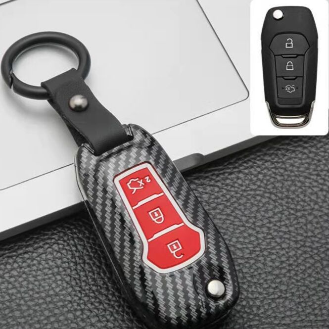 Untuk Ford Focus Fokus Mondeo Winning Taurus Sayap Tiger Wing Bo Rui Ji Ruijie Car Key Cover Case Aksesoris Mobil