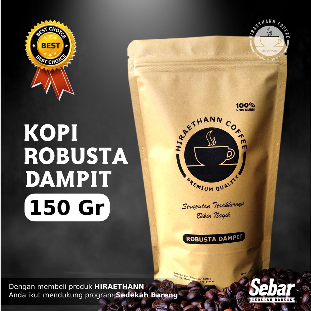 

Kopi Bubuk Robusta Dampit Premium 150gr