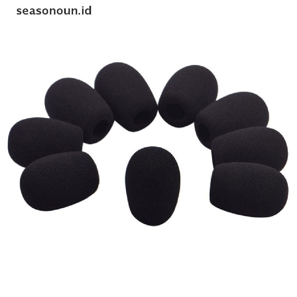 Seasonoun Microphone Windscreen Windshield Spons Busa Untuk Rode VideoMicro Compact Video Micro Recording Mic.