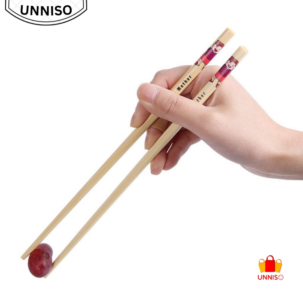 UNNISO - Sumpit Kayu Jepang Motif Family