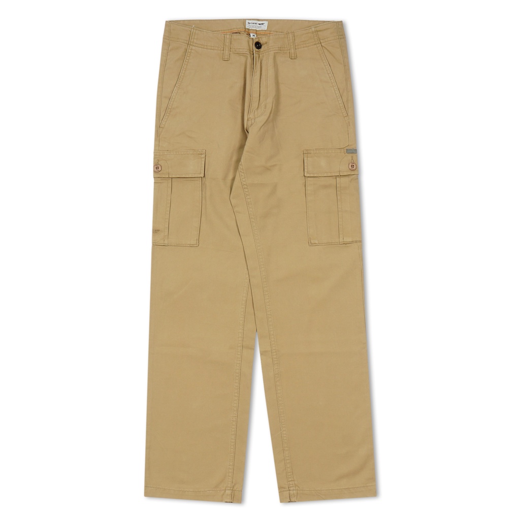 M.Gee Celana Cargo Panjang Pria Mgee Original GREG C013 Khaky