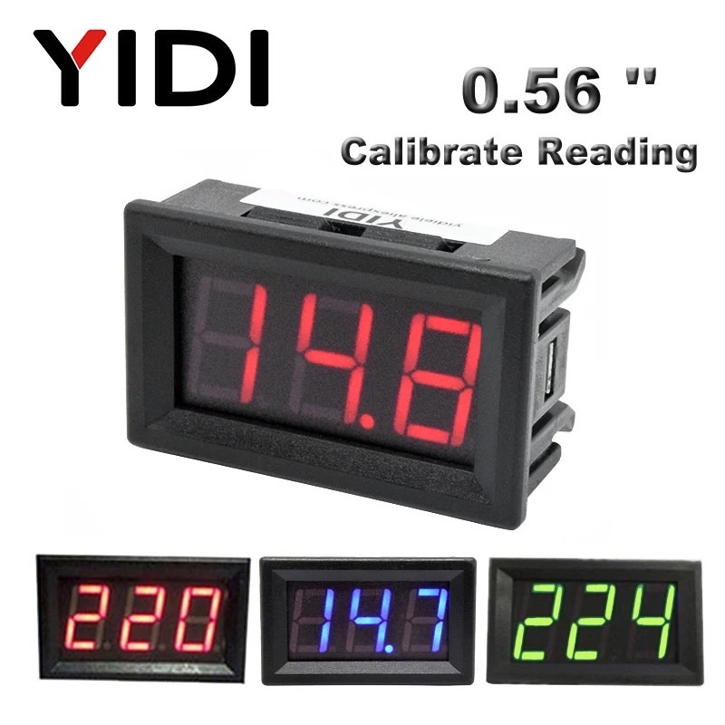 DIGITAL VOLTMETER AC 70-500V 0.56 INCH LED DISPLAY VOLTAGE TEST METER