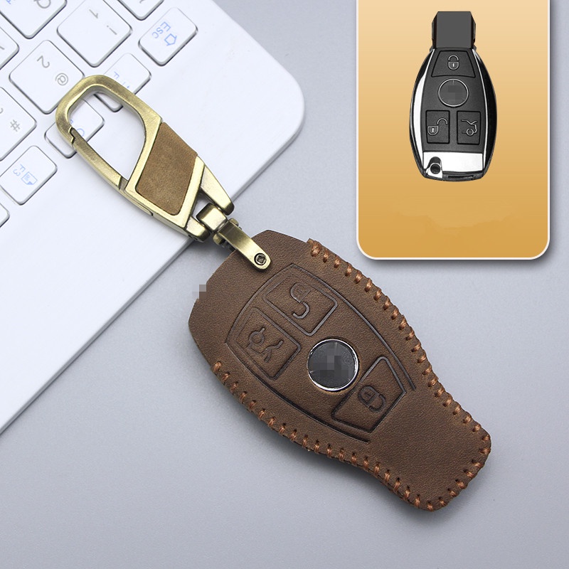 Case Kunci Remote Mobil Cover Shell Untuk Mercedes Benz C E Class W223 W206 C260 C300 S450 S500 S400 Pelindung Tanpa Kunci Aksesoris