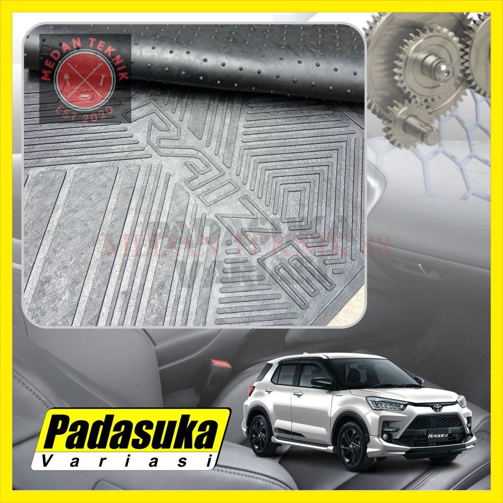 MEDANTEKNIK88 Karpet Raize Full Set Karpet Karet Raize Rocky Karpet Raize Toyota Karpet Toyota Raize