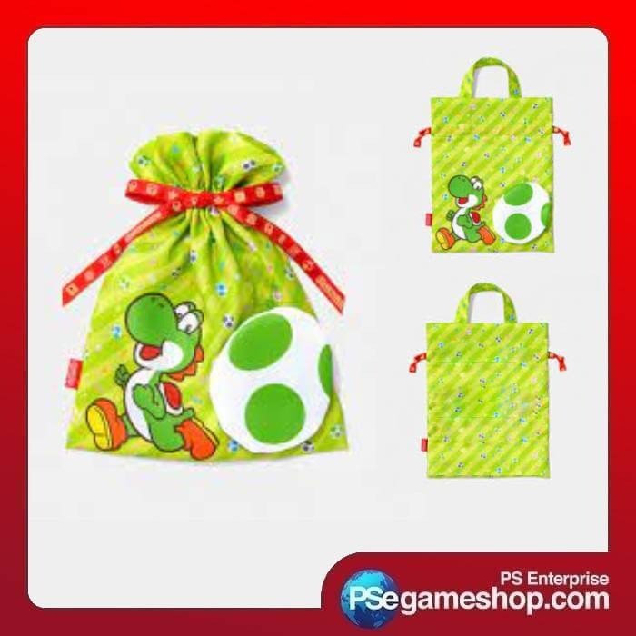 

⭐BISA COD⭐ Wrapping bag 2WAY Yoshi Mini Super Mario Home And Party