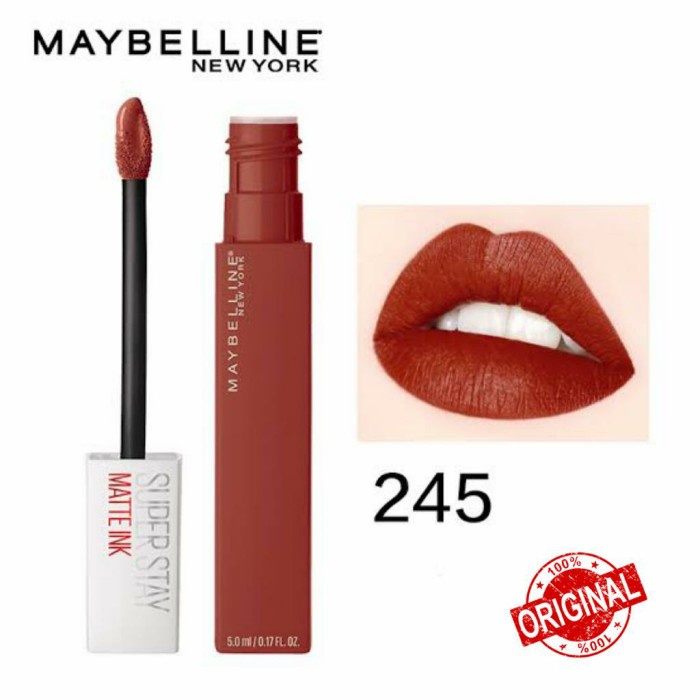 ✿ BISA COD✿ MAYBELLINE SUPERSTAY Matte Ink - 245 SEEKER