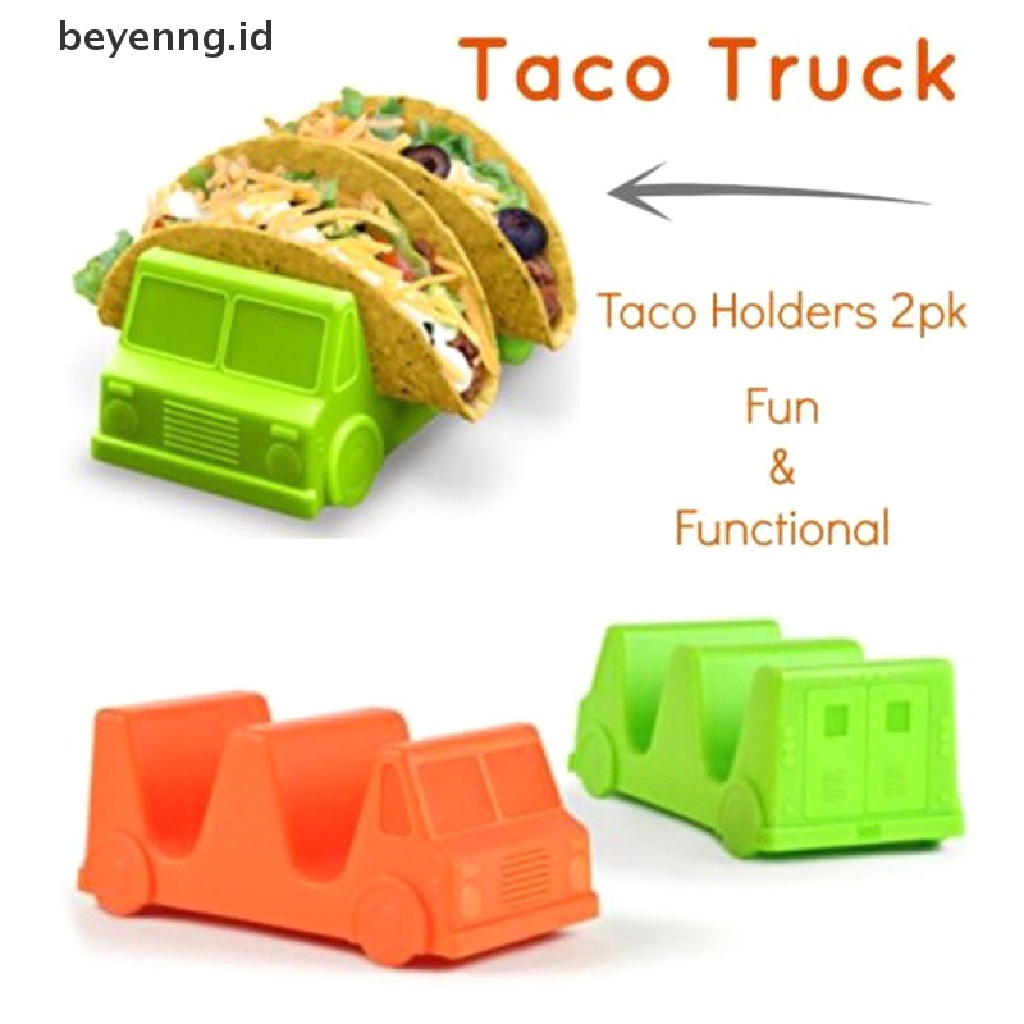 Beyen Creativity Chic Plastik Taco Holder Stand Tray Rak Oven Perlengkapan Baking Tools ID