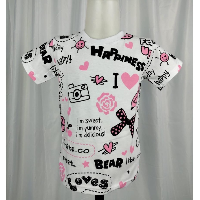 M KAOS ANAK PEREMPUAN keren/DISTRO anak/baju anak cewe keren/kaos anak/baju anak perempuan/baju anak