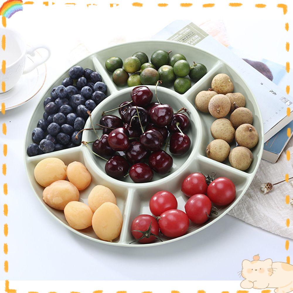 Solighter Dried Fruit tray Originality Office Desktop Fruits Organizer Piring Buah Desain Sederhana