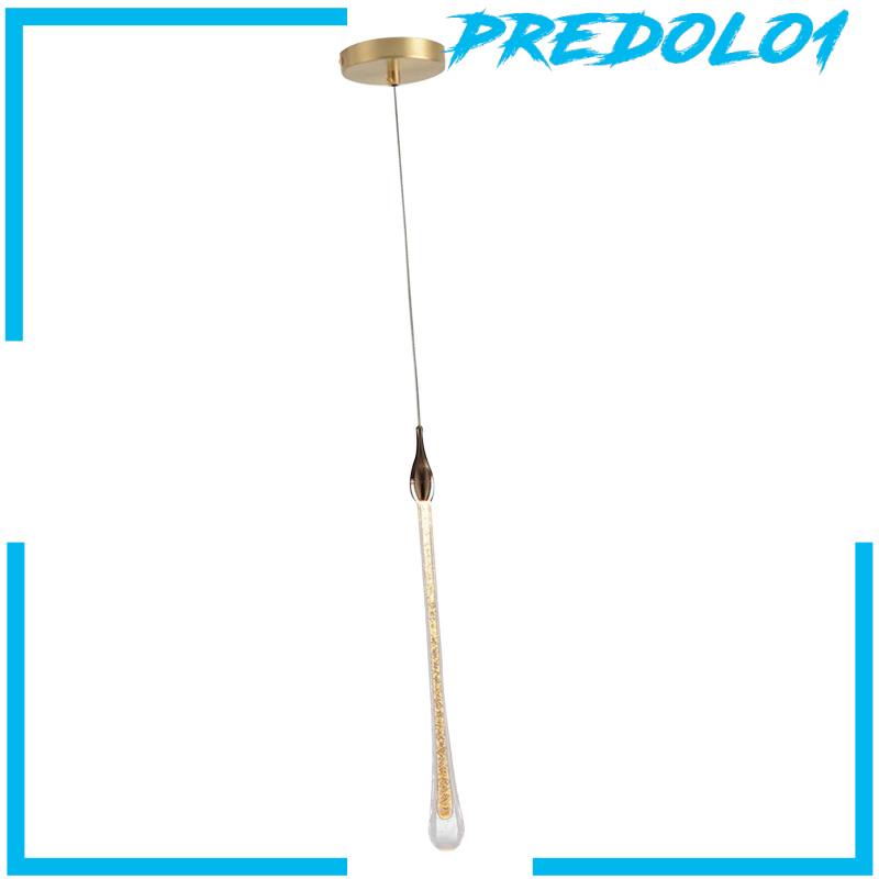 [Predolo1] Lampu Gantung Kaca Lampu Plafon Gantung Bentuk Drop Untuk Dapur Kamar Tidur