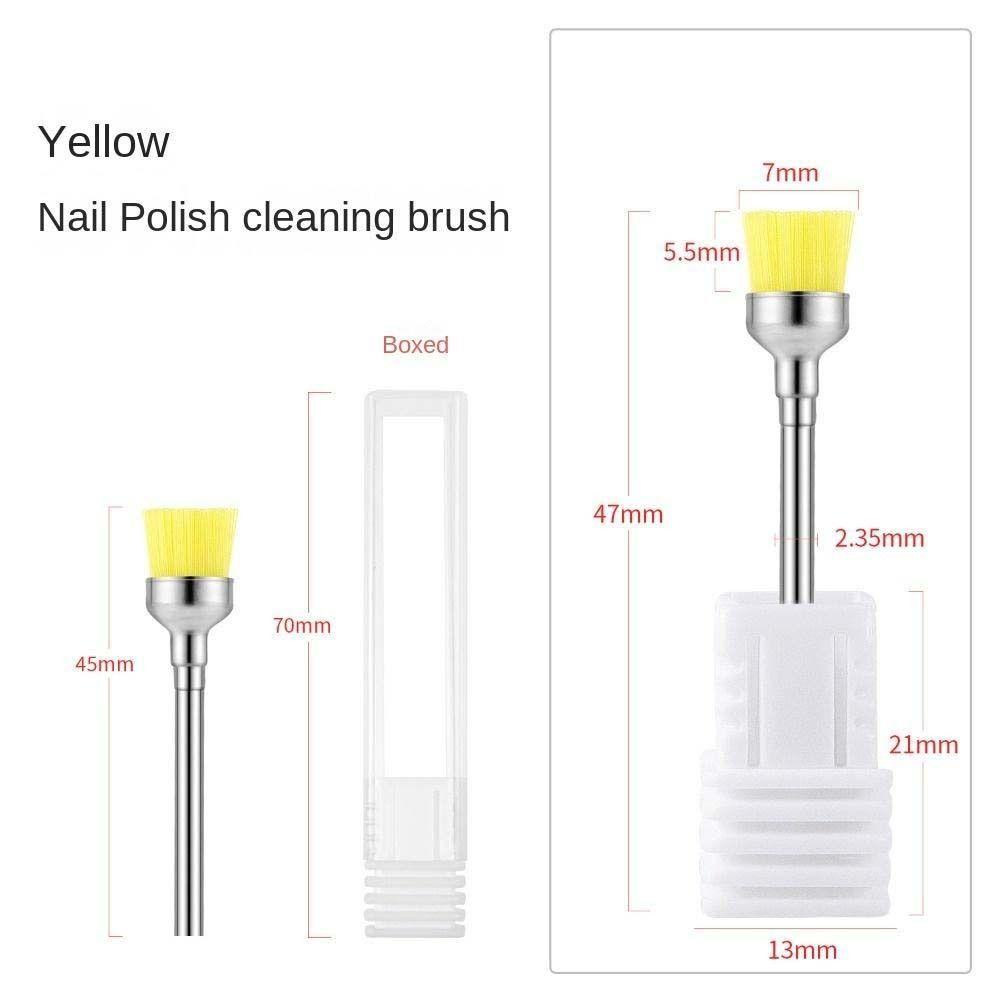Mxbeauty Manicure Drills Brush Pembersih Kuku Gerinda Tahan Lama|Head Dust Brush Nail Grinder Polish Kepala Poles Kuku