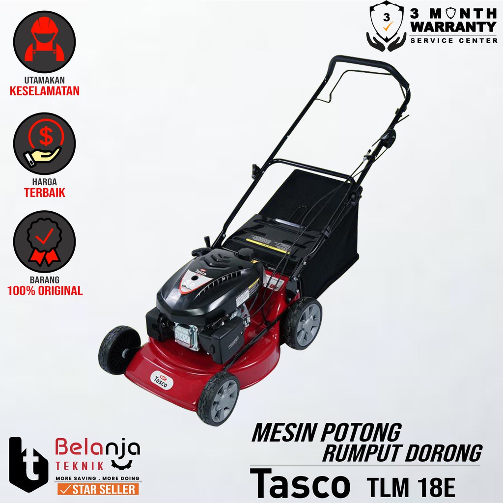 Jual Tasco Mesin Potong Rumput Dorong Tlm E Lawn Mower Tak Tlm E