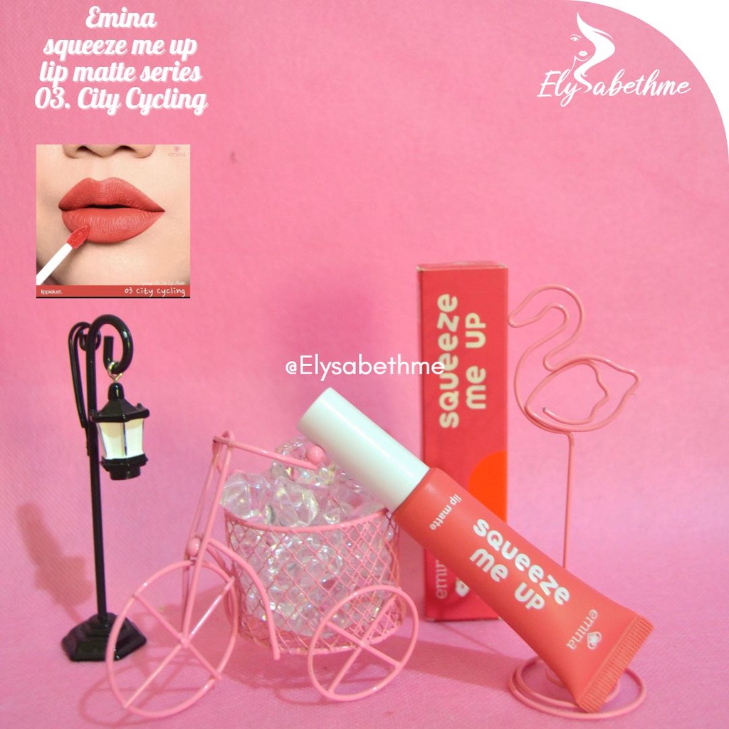 ✿ELYSABETHME✿ ˜”*°• emina •°*”˜. Emina Squeeze Me Up Lip Matte lipcream ombre lips