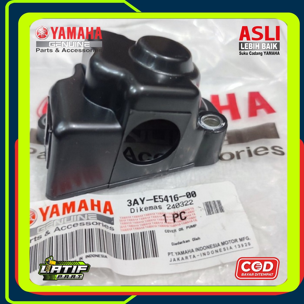 Cover Tutup Pompa Oli Samping Yamaha F1ZR FIZR F1Z FIZ R Force 1 F1 Alfa Champ Sigma Original 3AY-E5