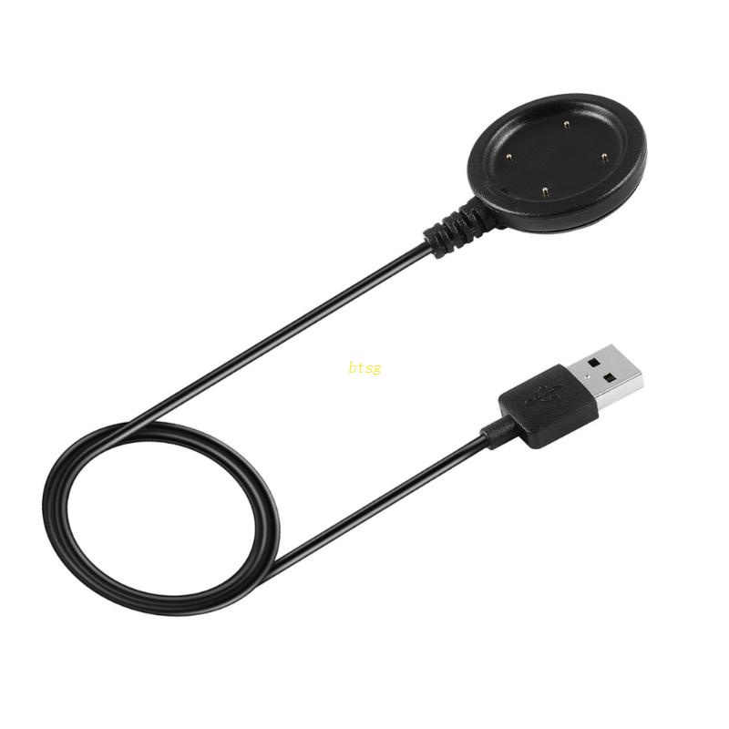 Btsg 1m/3.28ft Kabel Charger USB Cord Untuk Polar Vantage V/V2/Untuk M/M2 Untuk Smart Watch Charging Dock Station