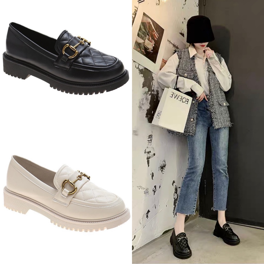 Diskon  AVANCEID 1909 Sepatu Sneakers Boots Wanita Kerja Docmart Hitam Import