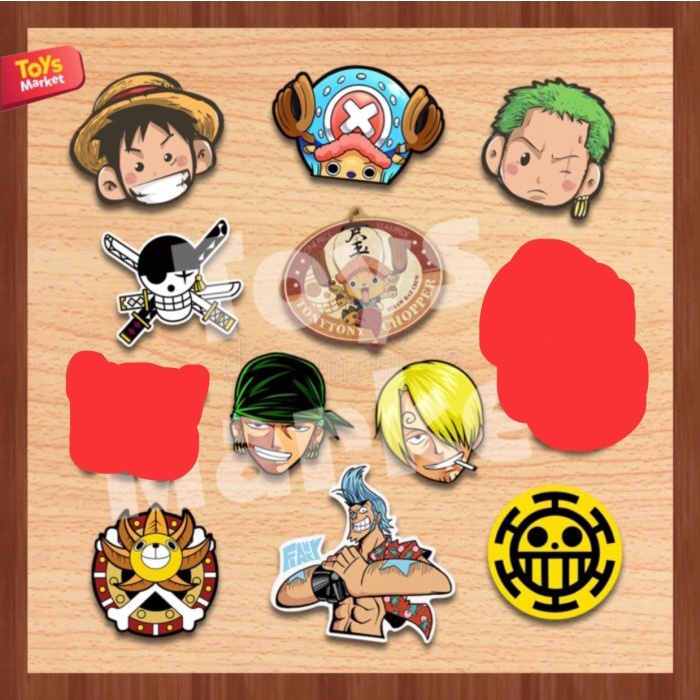 

NEW PRODUK !!! Sticker / Stiker Anime One Piece Set #00 TERLARIS
