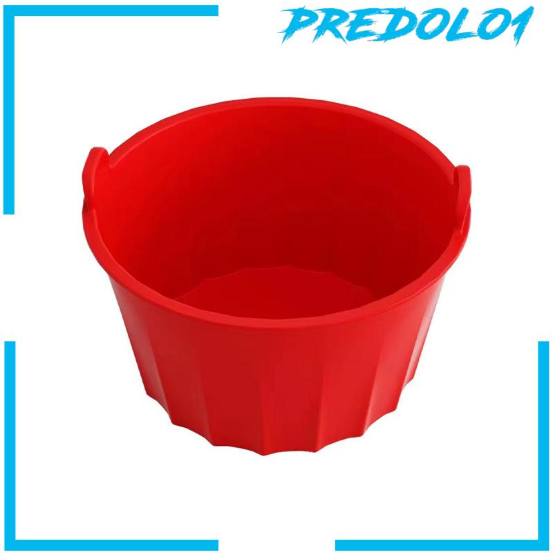 [Predolo1] Slow Cooker Liner Reusable Silicone Anti Bocor Untuk Makan Panci 6qt