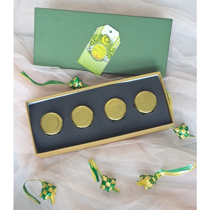 

Terlaris ✨ -Hampers Parcel Hadiah Lebaran Mubarak Ramadhan Ramadan Madu 4 Botol - Grab Gojek- 2.2.23