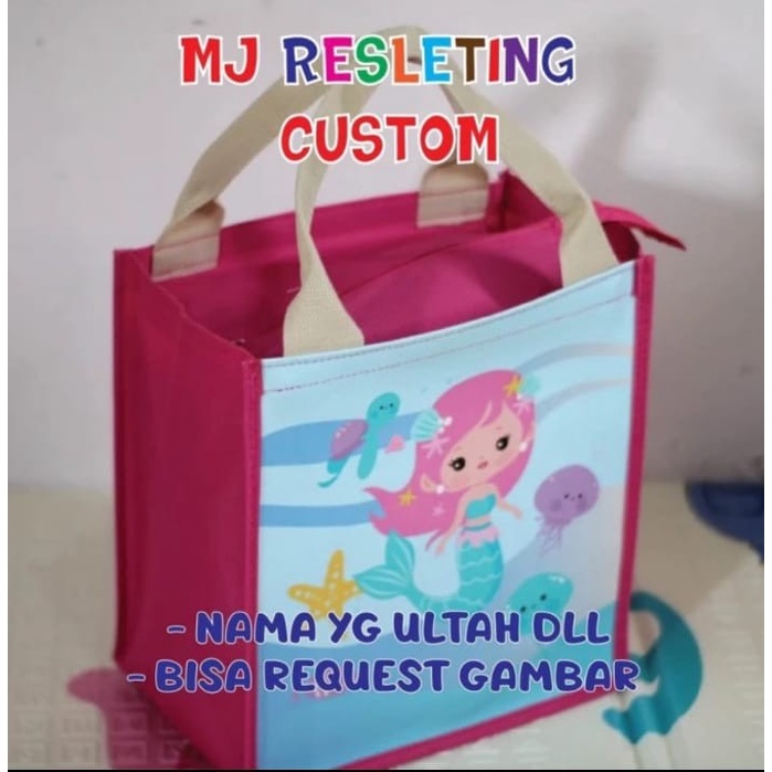 

⭐BISA COD⭐ Tas Souvenir Ultah/Hampers Custom