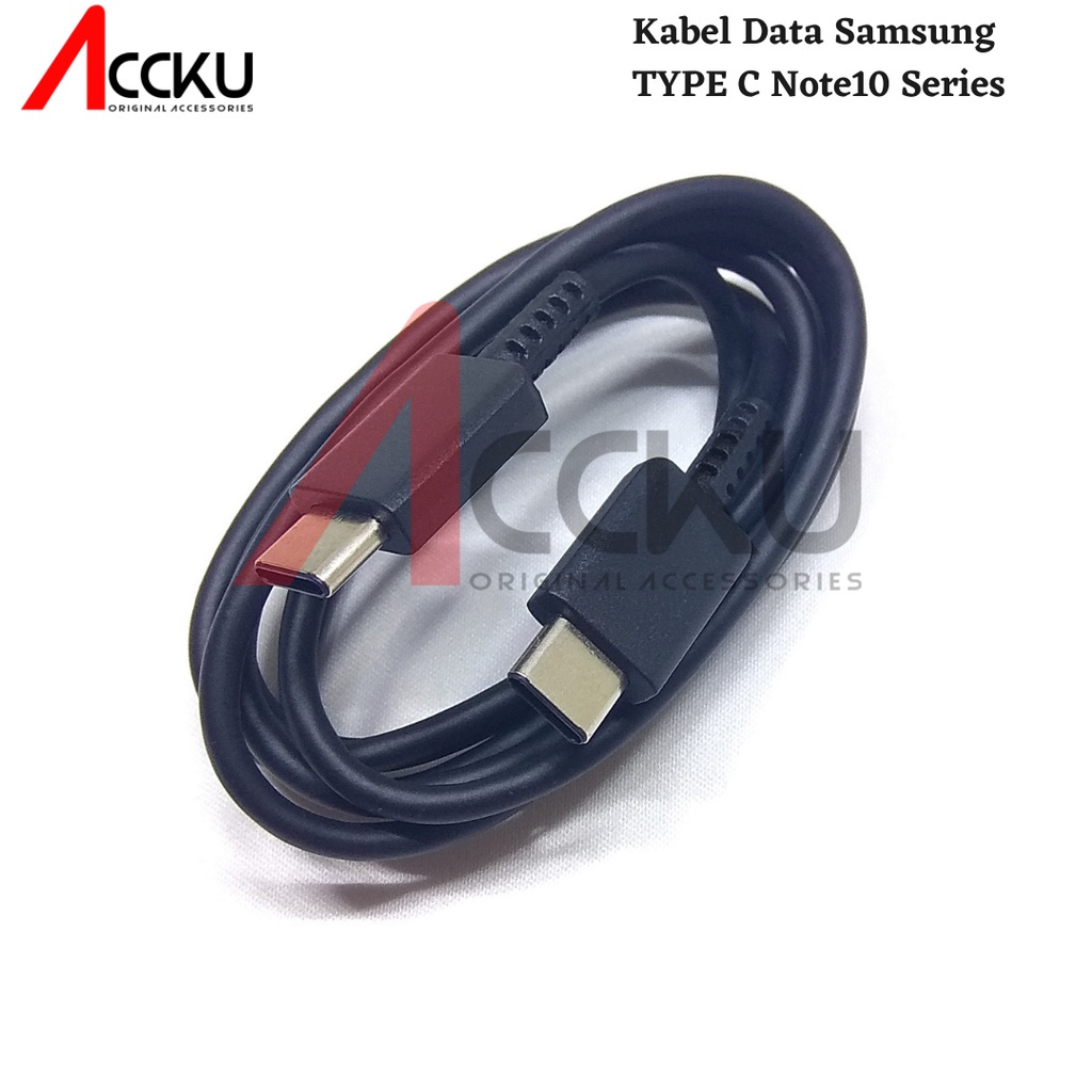 KABEL DATA SAMSUNG NOTE 10 3A FAST CHARGING TYPE-C TO TYPE C GALAXY NOTE 10 ORIGINAL