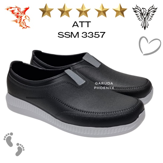 Sepatu Slip On Pria ATT SSM 3357 Anti Air Trendy 39-43
