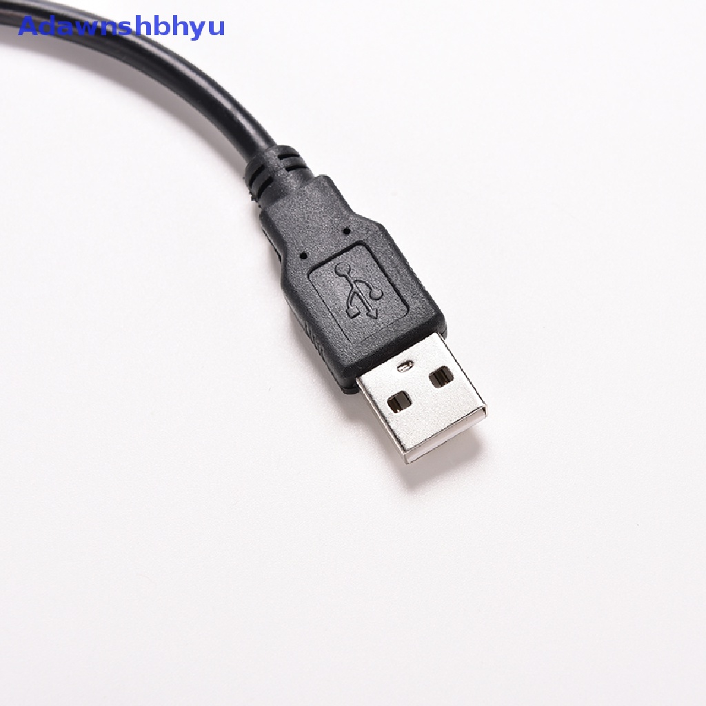 Adhyu 1.64 FT USB 2.0 Male to Female Extension Panel Mount Extention Port Kabel ID