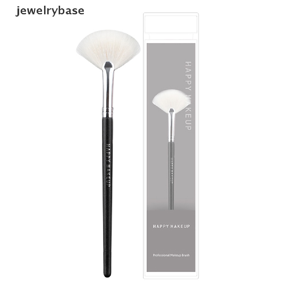 [jewelrybase] Kuas Makeup Setengah Lingkaran Lembut Rambut Persia Sorot Kecil Foundation Brush Butik