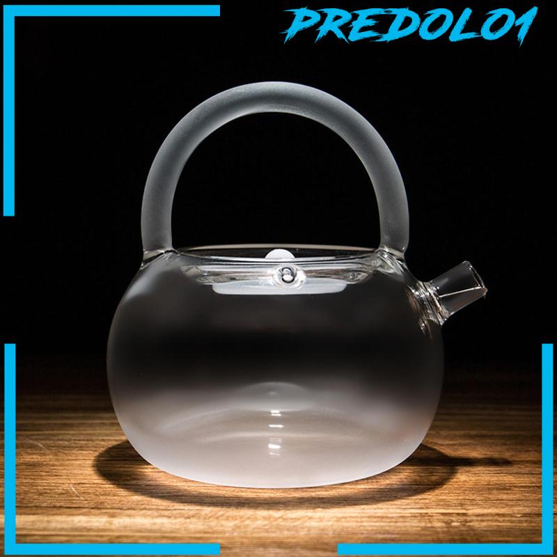 [Predolo1] Tea Kettle 780ml Transparent Fine Mesh Reusable Durable for Travel Household