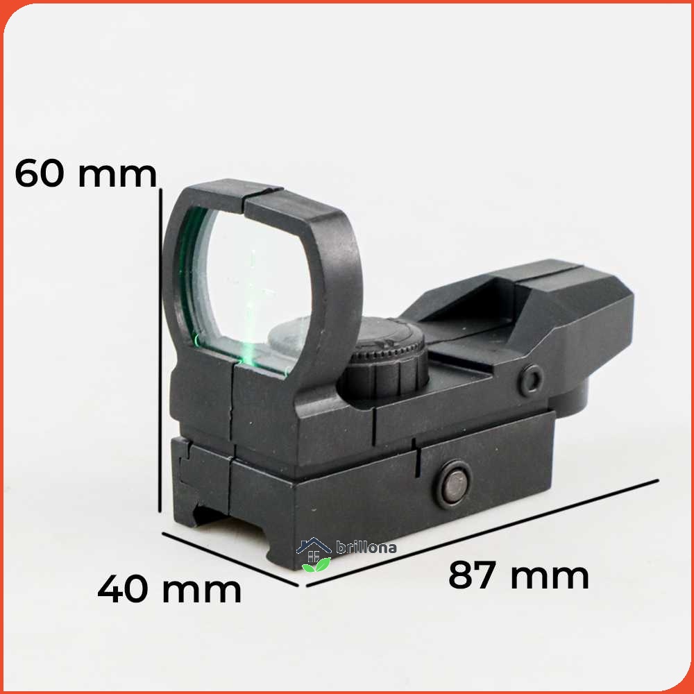 Dongzhur Kekeran Teropong Senapan Holographic Green Dot Scope 20mm - HD23