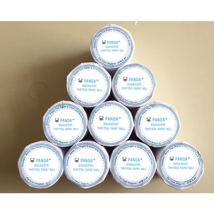 

Kertas Struk Kasir 80x40mm Thermal Printer mobile 80mm