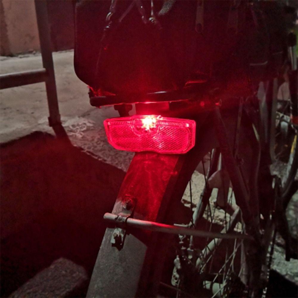 Lanfy Reflektor Peringatan Sepeda Aksesoris Sepeda Safety Bicycle Tail Light Riding Rear Light Lampu Sepeda Gunung Sepeda Rak Bagasi Light