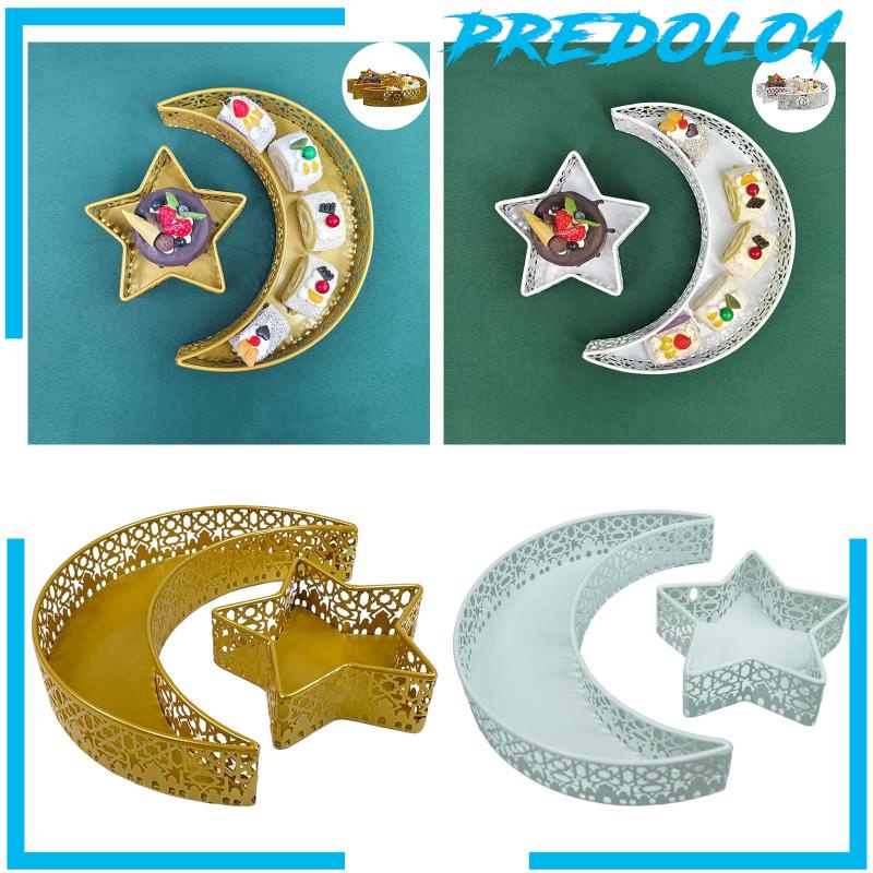 [Predolo1] Nampan Bulan Bintang Mewah Eid Mubarak Untuk Dapur Mubarak Lebaran Hajatan