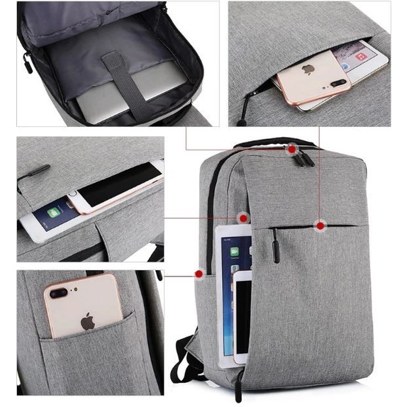 Tas Sekolah Import  Tas Ransel Korean Lifestyle Casual Laptop Backpack