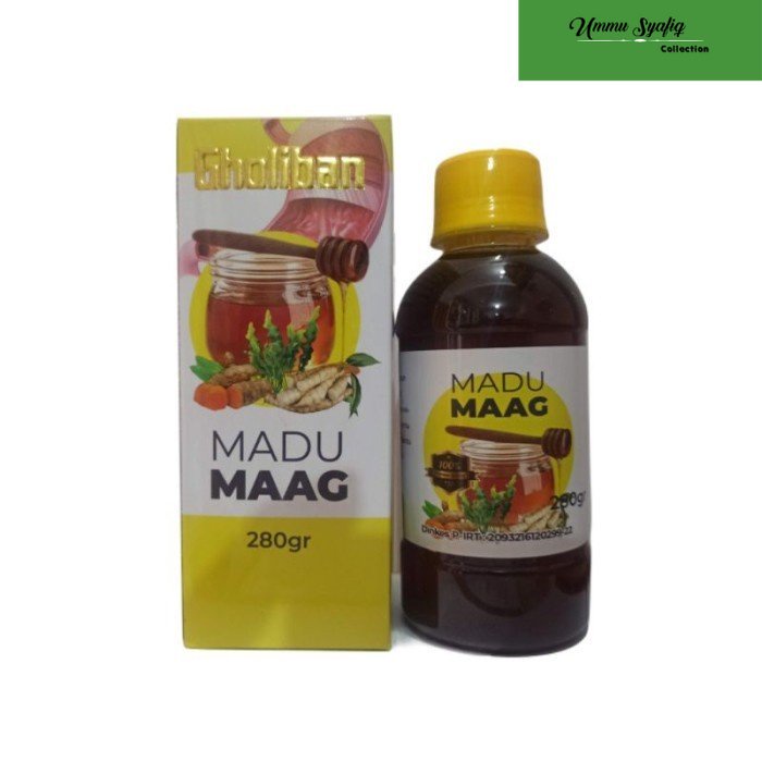 

Madu Maag Asam Lambung Gerd Gholiban Asli isi 280gr