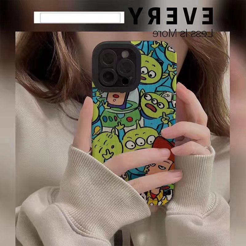 Cute Three-eyed Monster Soft Case HP OPPO A91 F11 F9 Pro A3S A9 A5 A31 A53 A33 2020 A7 A5S A12 A11K A52 A92 A83 A55 A56 A55S A95 FTD Stripe Casing Realme C1 X XT Reno 2F 3 5 6 5G