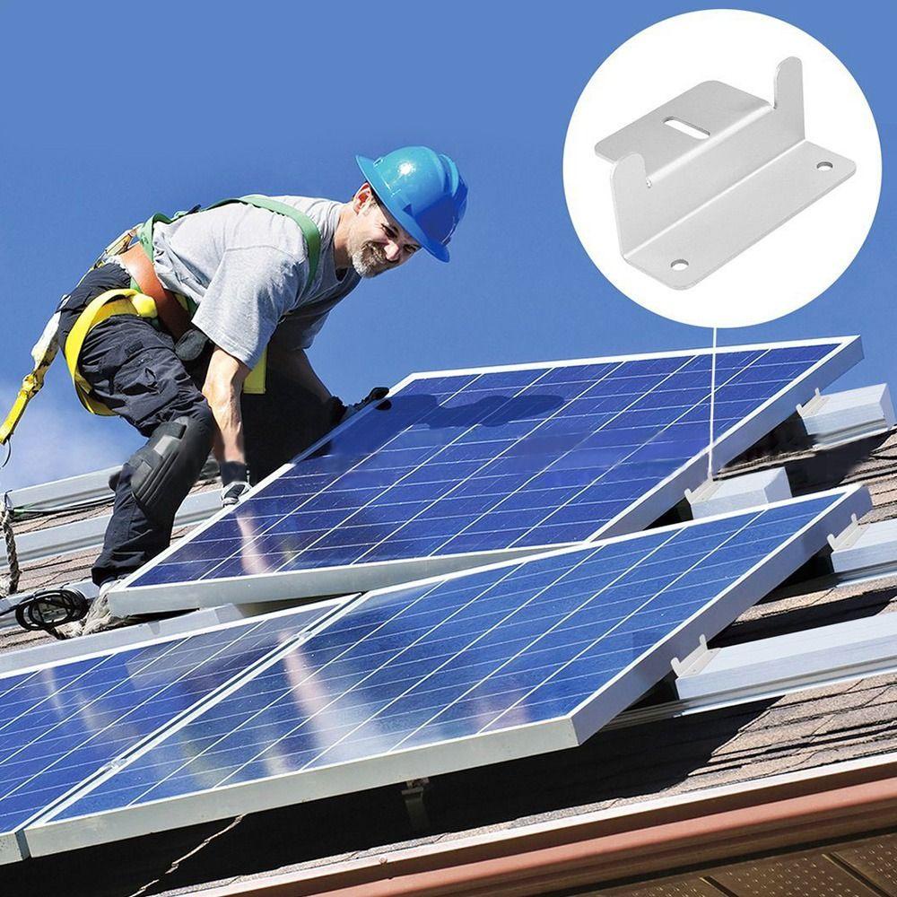 Bracket Dudukan Nanas Atap Aluminium Solar Panel Nyaman Z Holder