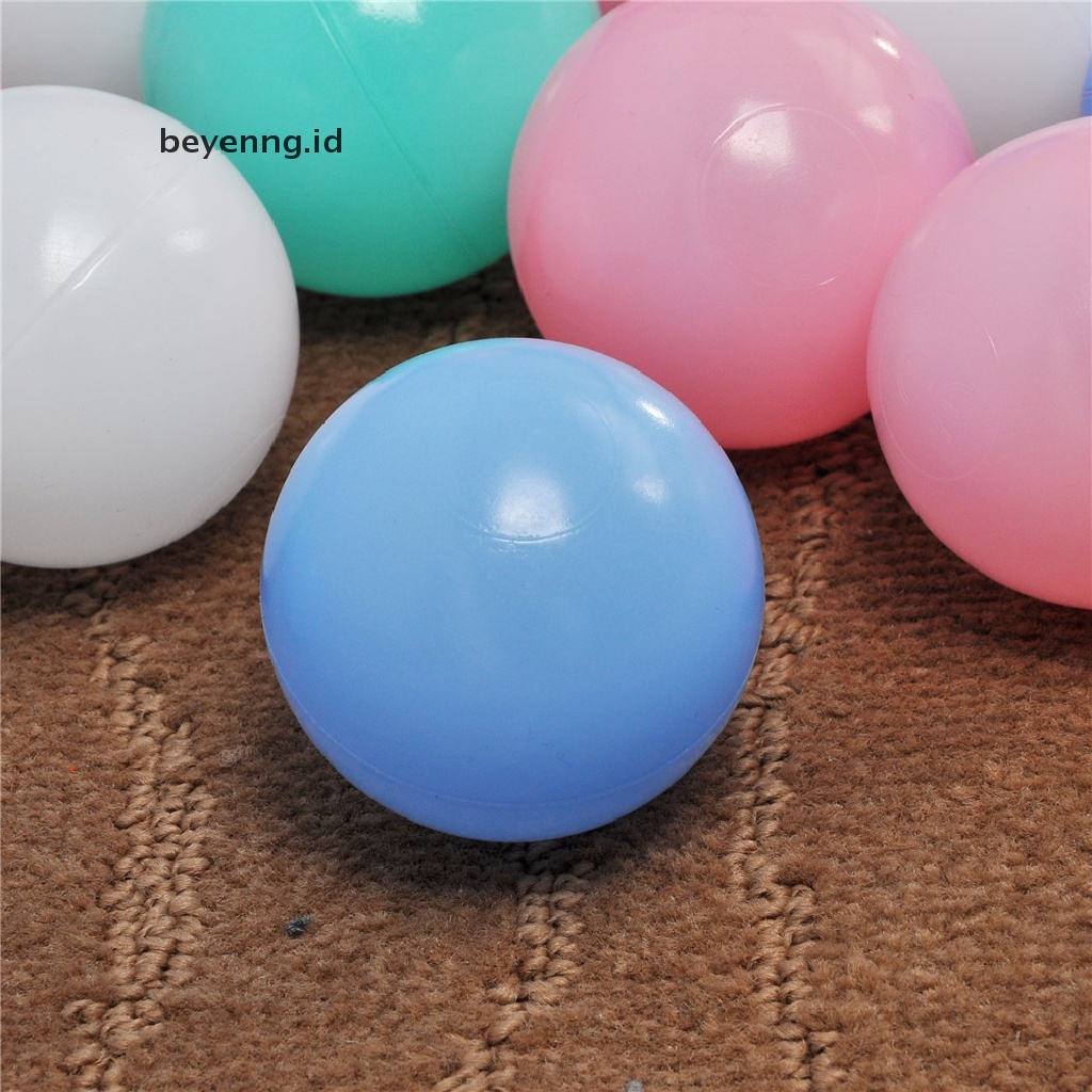 Beyen 20pcs Lembut Ocean Wave Ball Pits Bola Kolam Air Mainan Bayi Menyenangkan Luar Ruangan 5.5/7cm ID