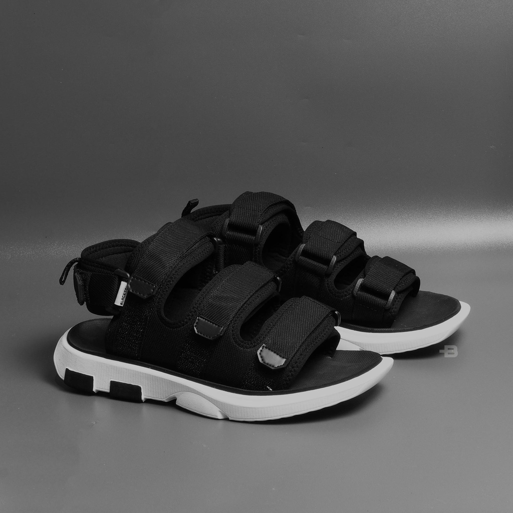 Sandal Gunung Pria - ALPHA BLACK WHITE