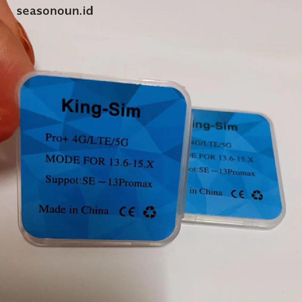 IPHONE Seasonoun 1Pc Stiker Kartu Pembuka King-sim pro Untuk Iphone6.7.8X/XS/XR/XSMAX /11.12.13.00.