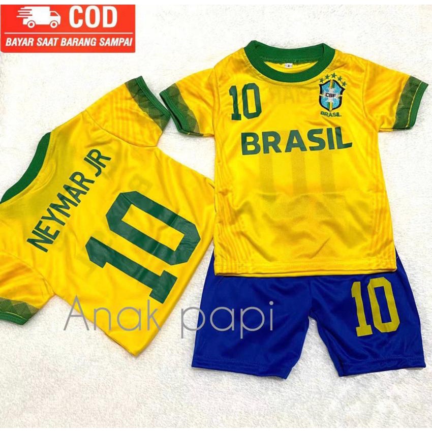 Bisa COD-Setelan baju bola anak termurah 2023 Setelan jersey Anak Baju Bola Portugal Piala dunia 2022