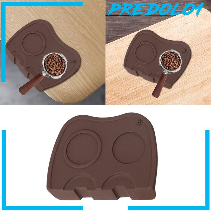 [Predolo1] Coffee Tamper Mat Counter Edge Holder Untuk Aksesoris Kopi Dapur