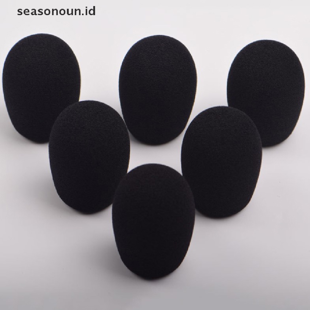 Seasonoun Microphone Windscreen Windshield Spons Busa Untuk Rode VideoMicro Compact Video Micro Recording Mic.