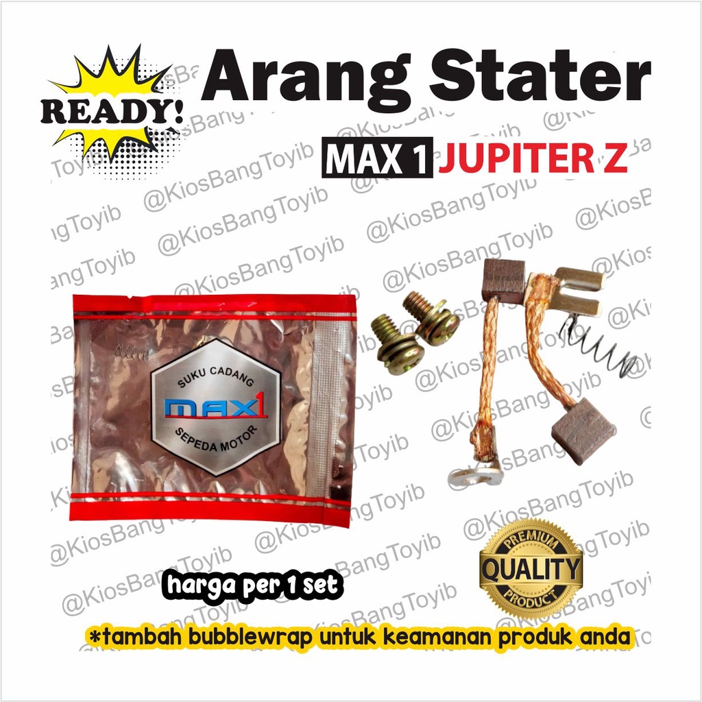 Arang Cool Stater Starter Brush Coolboster JUPITER Z VEGA ZR (max1)