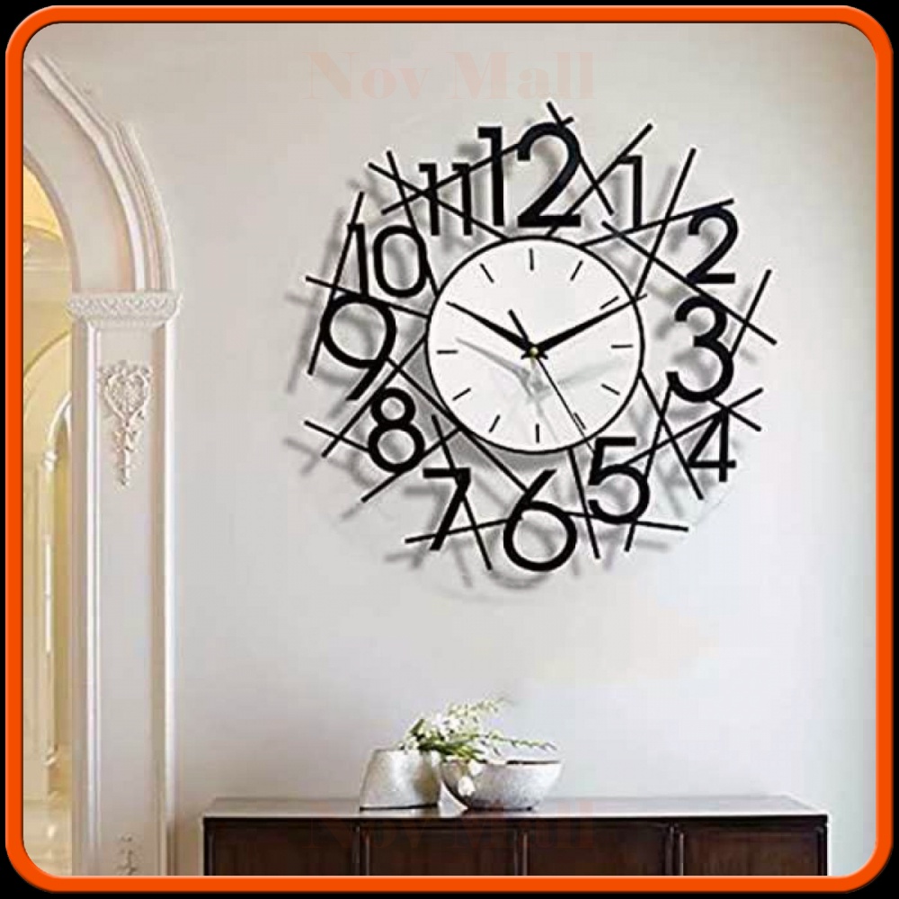 Jam Dinding Quartz Creative Design Bird Nest 30CM -JM942