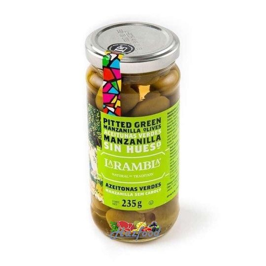 

BUAH ZAITUN SPANYOL 235g | Pitted Black & Green Olives | Olive Zaytun