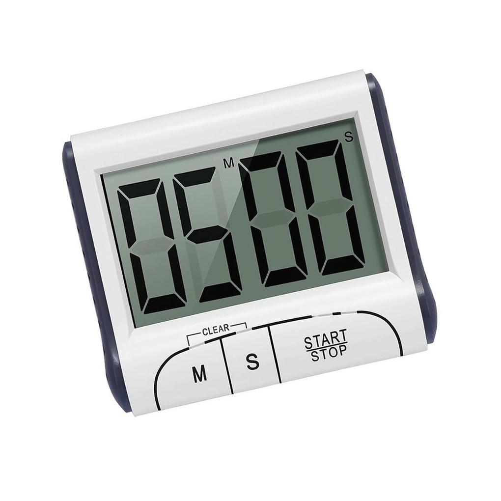 Timer Dapur Digital Rumah Tangga Elektrik LCD Displaying Belajar Fitness Timer Masak Alat Waktu Jam Peralatan Tools