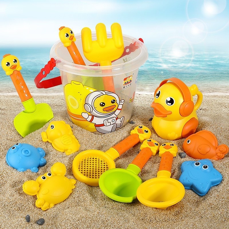 Piece Set Mainan Pantai Anak Ember Bermain Bayi Dengan Alat Pengerukan Pasir Air Sekop Beach Bucket Bermain Dengan Air