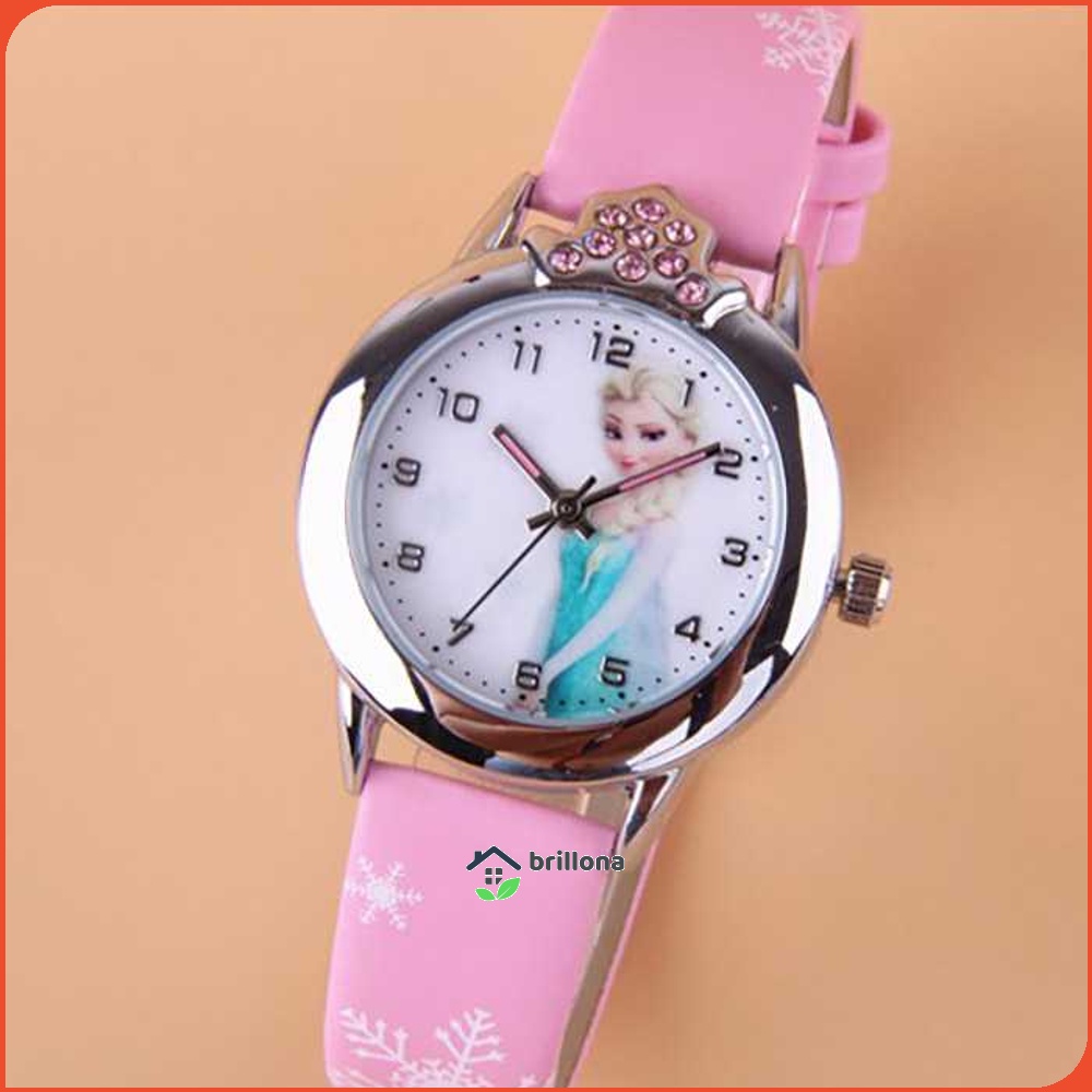 Kezzi Jam Tangan Anak Perempuan Princess Elsa Anna Frozen - FG0701A