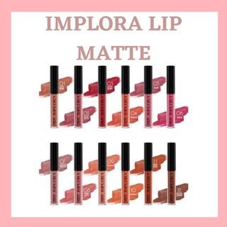 IMPLORA LIP MATTE IMPLORA SOFT MATTE CREAMY LIPSTICK - 01_DUSKY NUDE Best Seller